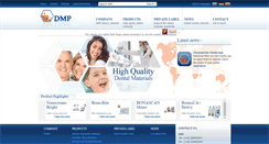 Desktop Screenshot of dmpdental.com